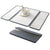 Elegante Marmor-Design Serviermatte