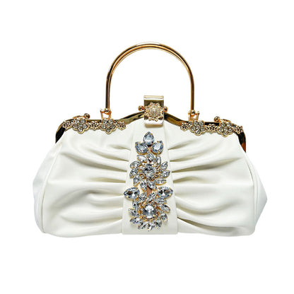 Verziertes vintage-inspiriertes Abendtasche