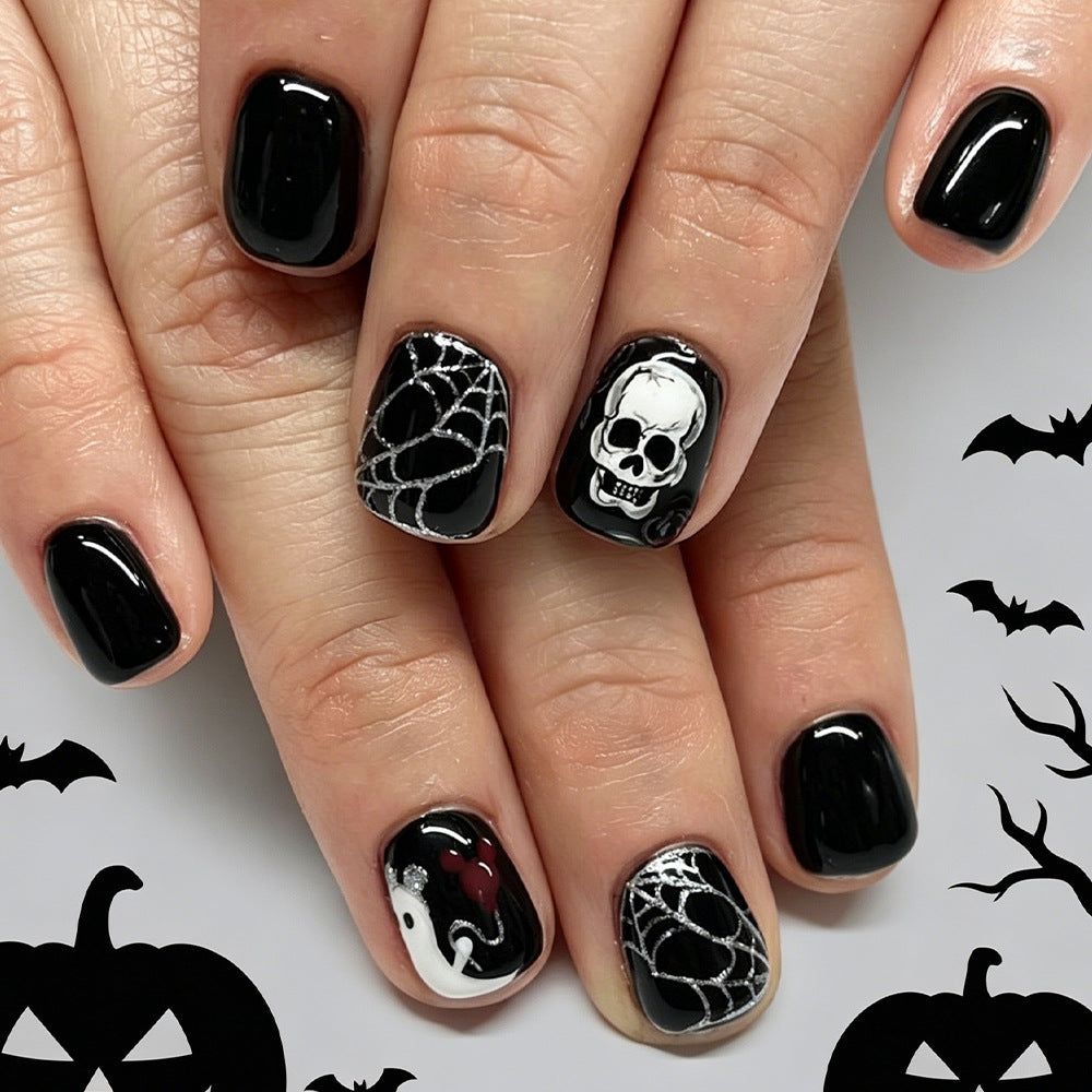 Halloween-Themen Press-On Nail Art Set Brehn 1787542718