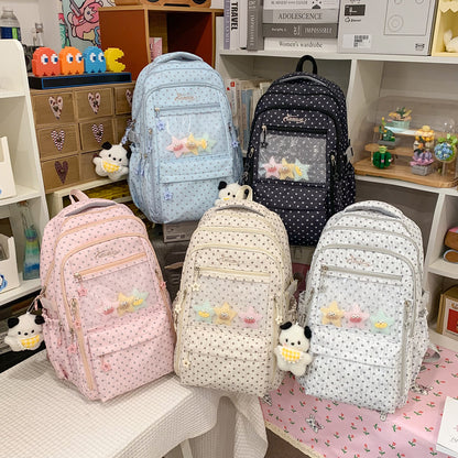 Stilvolles sternbedrucktes multifunktionales Rucksack Brehn