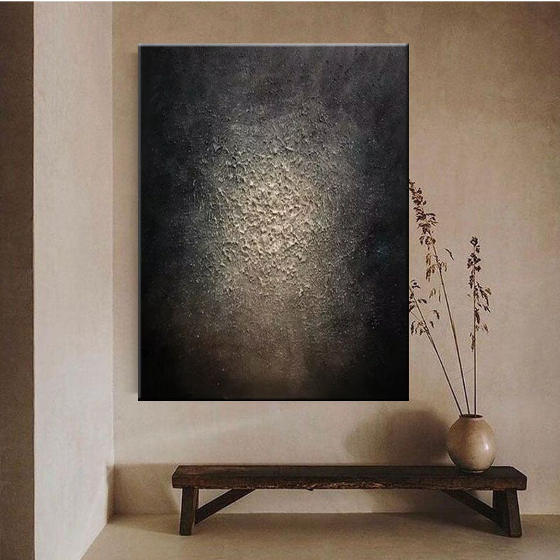 Texturiertes abstraktes Canvas-Wanddekor