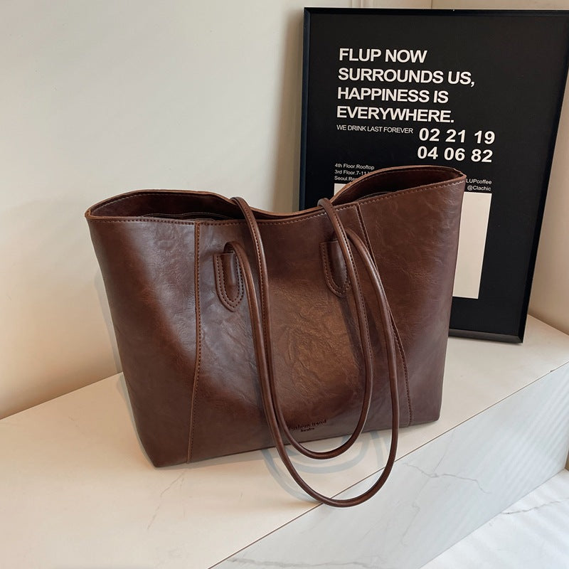 Premium Leder Tote Bag Brehn