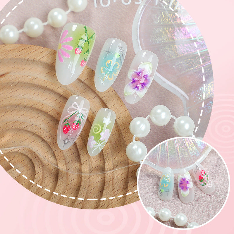 Floral Acryl Nagelkunst Brehn