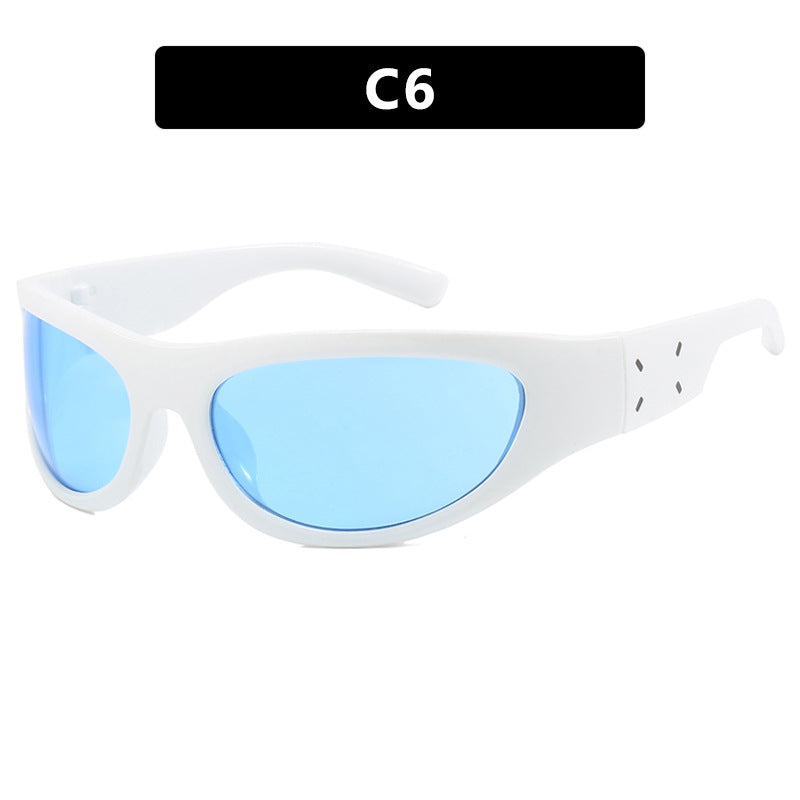 Damen sportliche Sonnenbrille mit ergonomischem Design und umfangreichem UV-Schutz Brehn