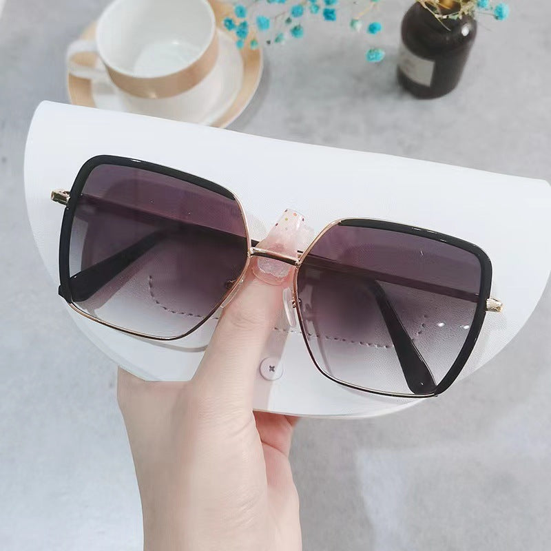 Damen stilvolle Oversized-Sonnenbrille Brehn
