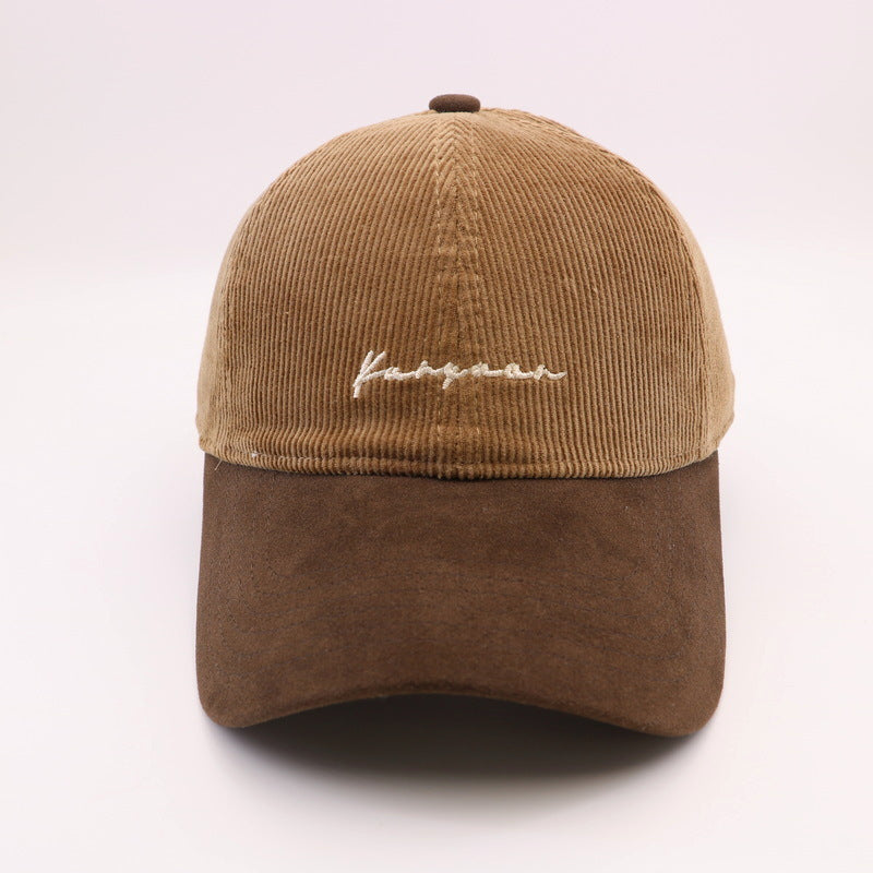 Unisex Strukturierter Cordhosen Baseball Cap Brehn