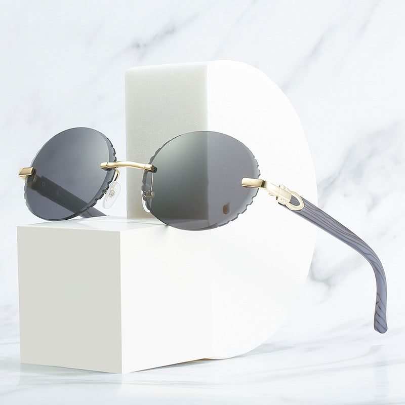 Runde Rahmen Mode Sonnenbrille Brehn