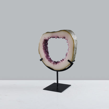 Dekorative Geoden Skulptur