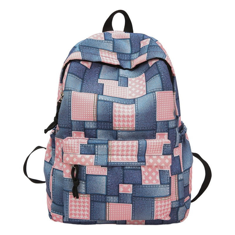 Rucksack Im Kreativen Patchwork-Design Brehn