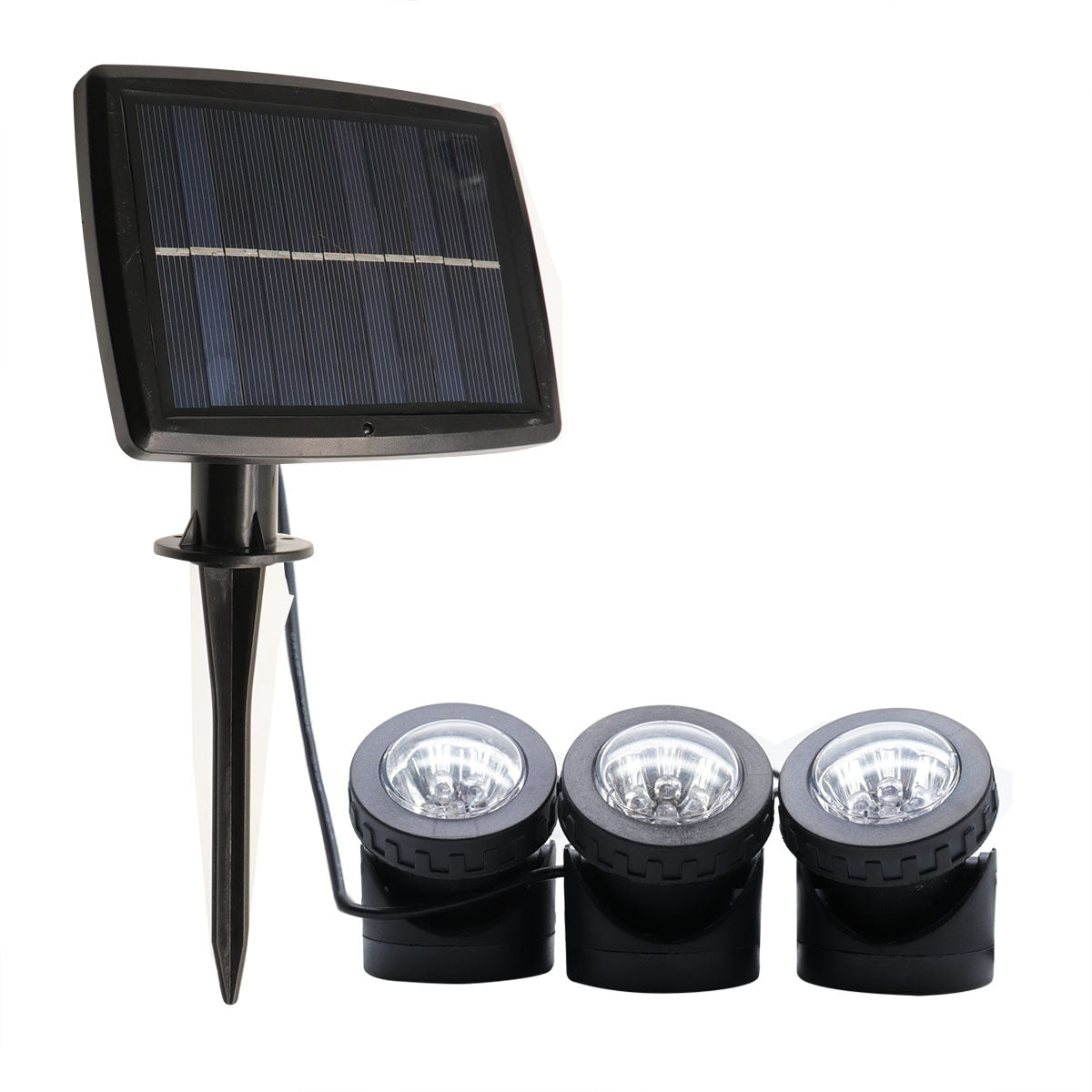 Verstellbares Outdoor Solar Spotlight Kit Brehn