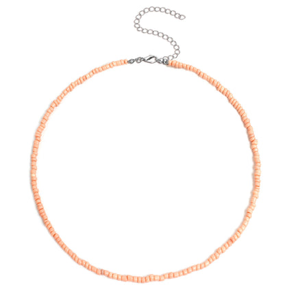 Buntes Perlen-Choker-Halsband Brehn