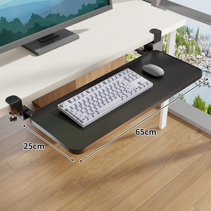 Untertisch-Rollende ergonomische Tastatur- und Mausablage mit Klemmbefestigung