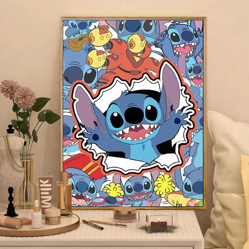 Verspielt Charakterillustration Wandkunst Brehn