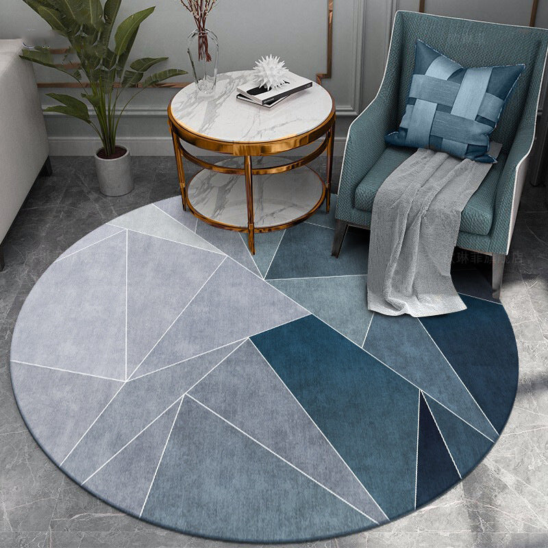 Runder geometrisches Muster Teppich Brehn