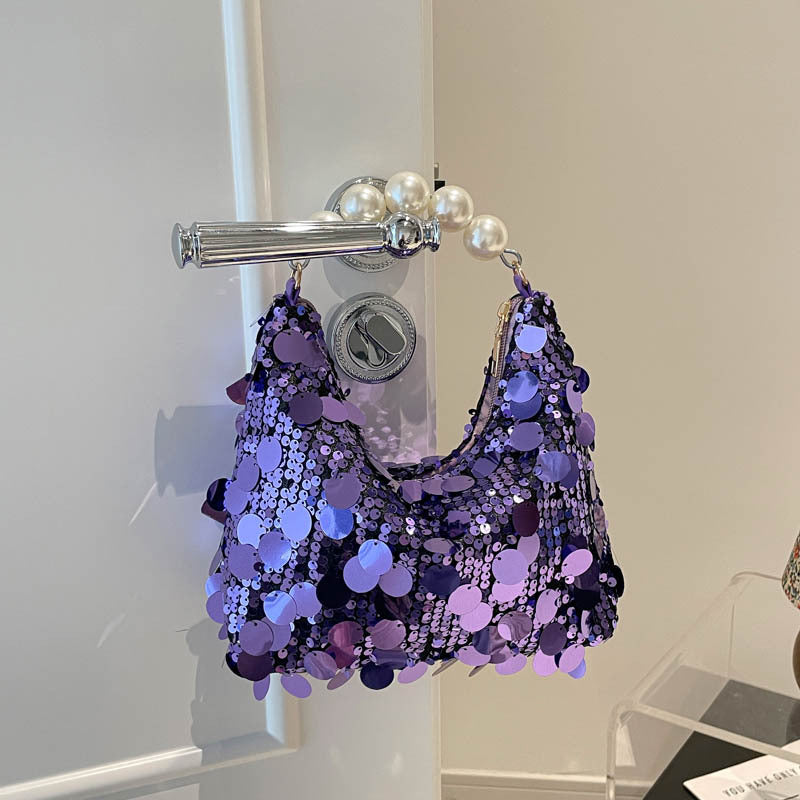 WoChic Glitzernde Abendhandtasche Brehn