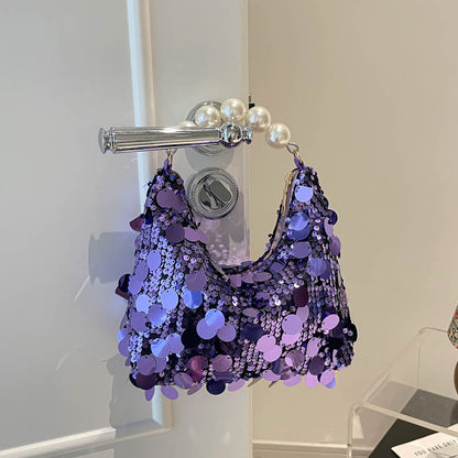WoChic Glitzernde Abendhandtasche Brehn