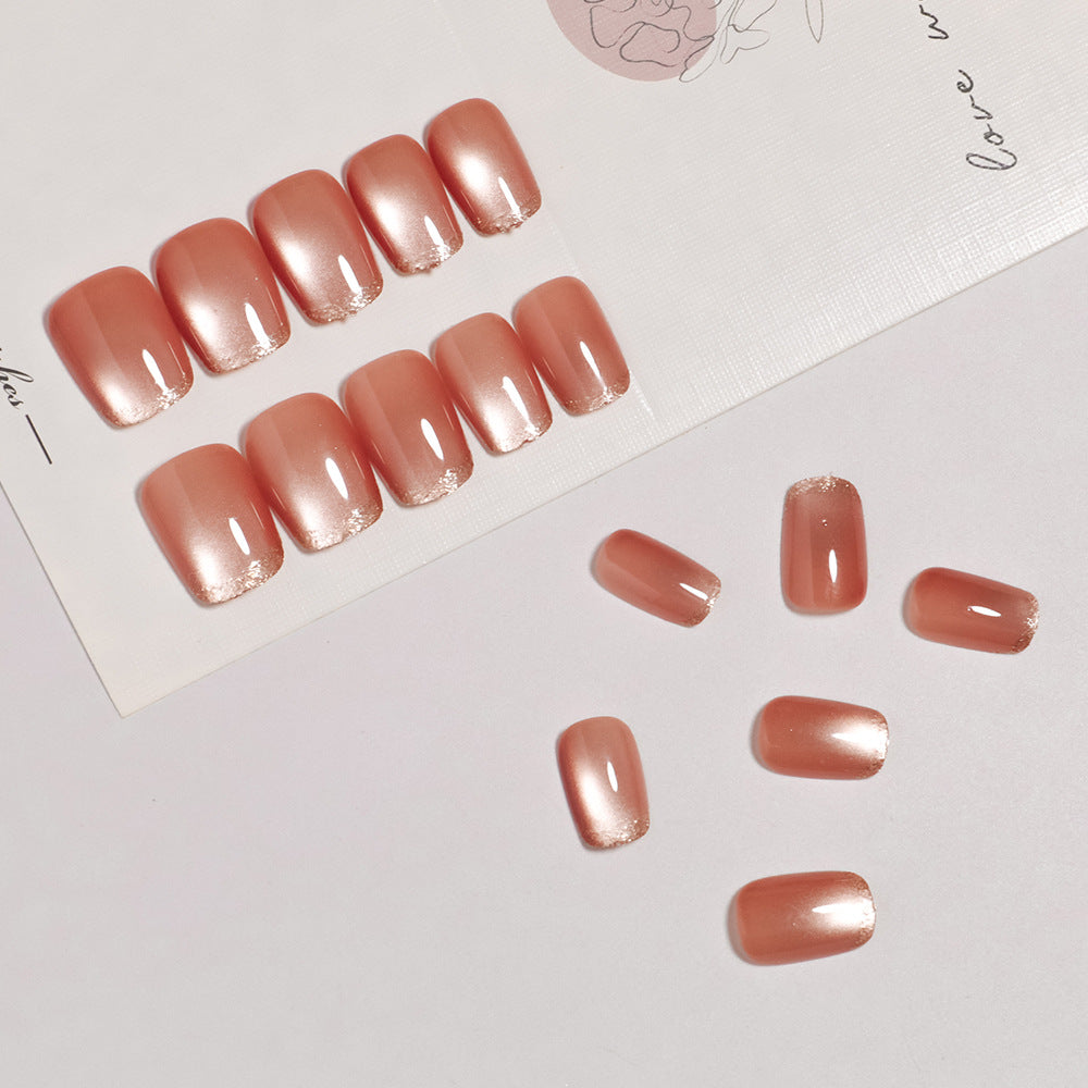 Premium Glossy Gel Press-On Nail Set Brehn