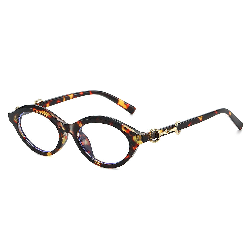 Modische Retro Oval Sonnenbrille Brehn
