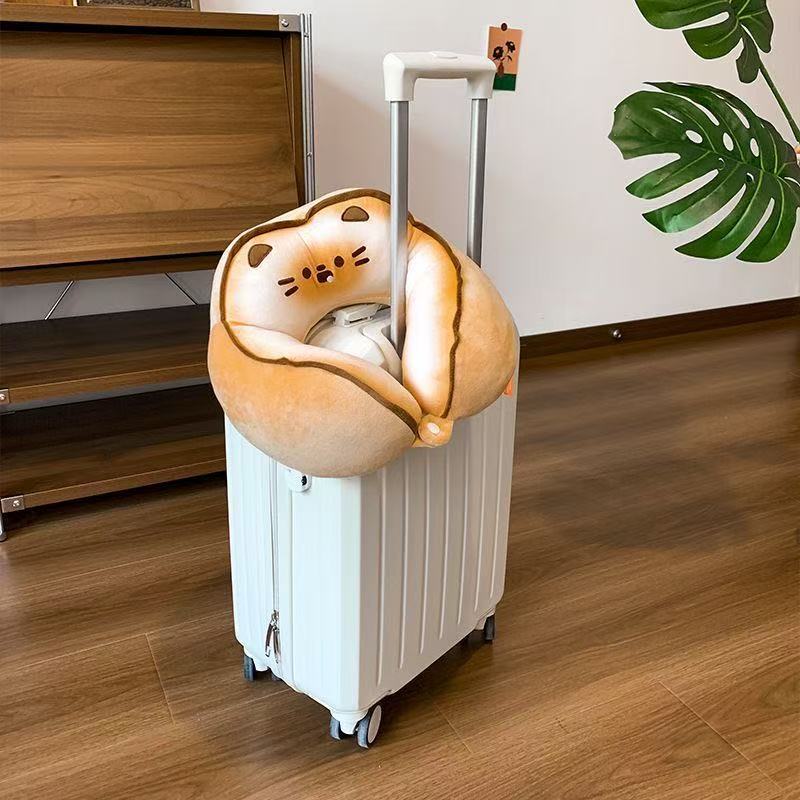 Plüsch-Nackenhörnchen mit Memory-Schaum und niedlichem Bären-Design