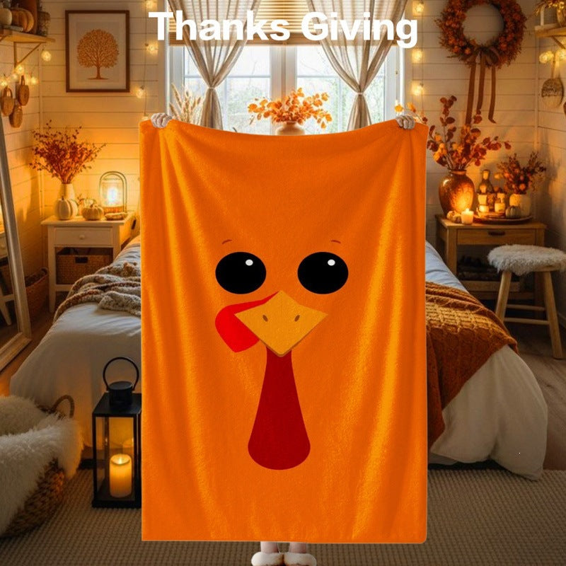 Thanksgiving-Themen Kuscheldecke
