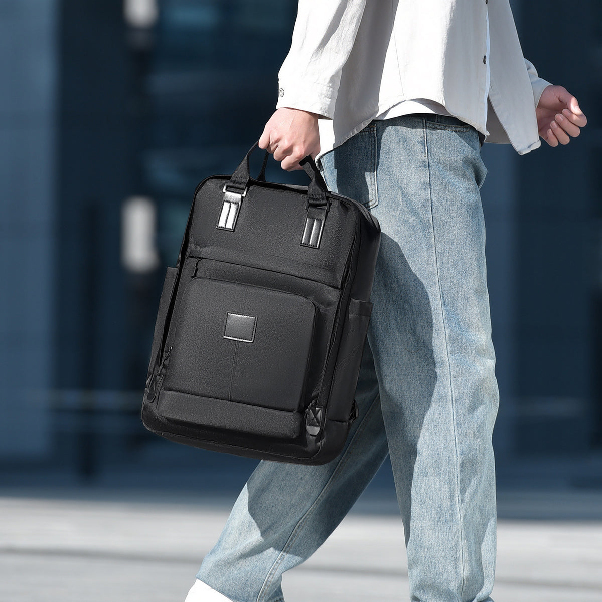 Leichter Reise-Rucksack mit Organisationsfächern