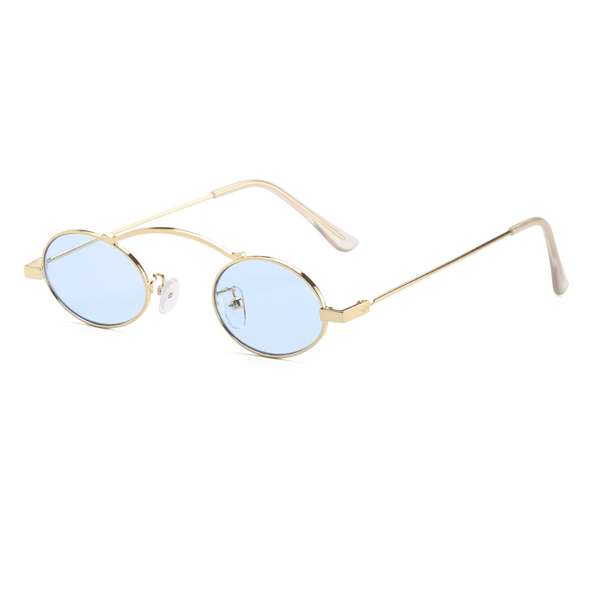Damen modische Sonnenbrille mit einzigartigem kreisförmigen Rahmen und charaktervollen Gläsern Brehn