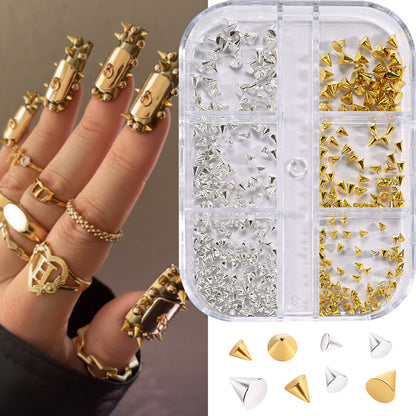 Dekorative Nagelkunst Nieten Set