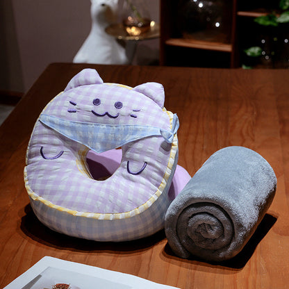 Ergonomisches Babykopfstützkissen gegen Plattkopf, Blütenförmiges Memory-Polster