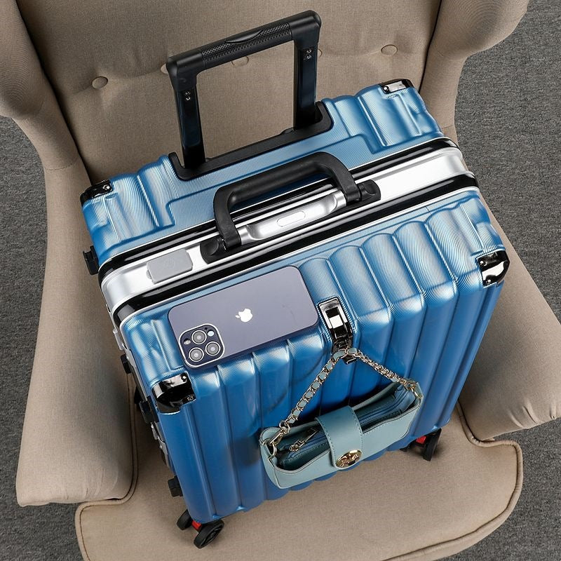 Hartschalen Trolley Mit Integriertem Usb-Ladeanschluss Und Multifunktionalem Stauraum Brehn