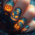 Kunstnägel mit Kreativem Halloween-Motiv Brehn