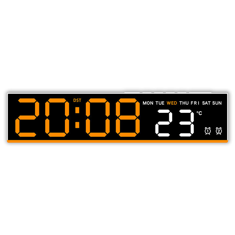 Digitaler Wecker mit großem LED-Display und Temperaturanzeige Brehn