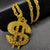 Statement Dollar Sign Halskette Brehn