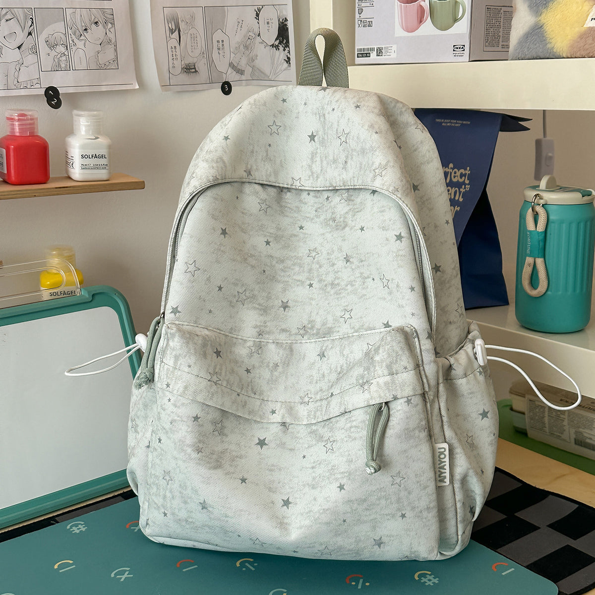 Stylischer Sternen-Druck Rucksack Brehn 1791205508