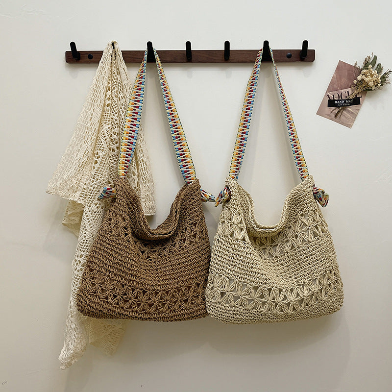 Handgefertigte Boho Chic Häkel Tasche Brehn