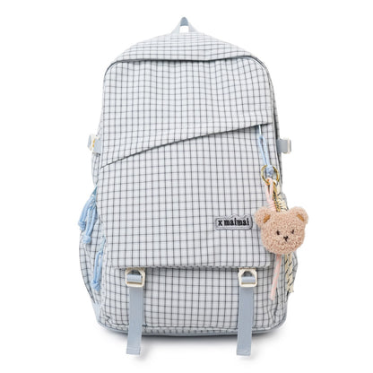 Stylischer Gittermuster-Rucksack Brehn