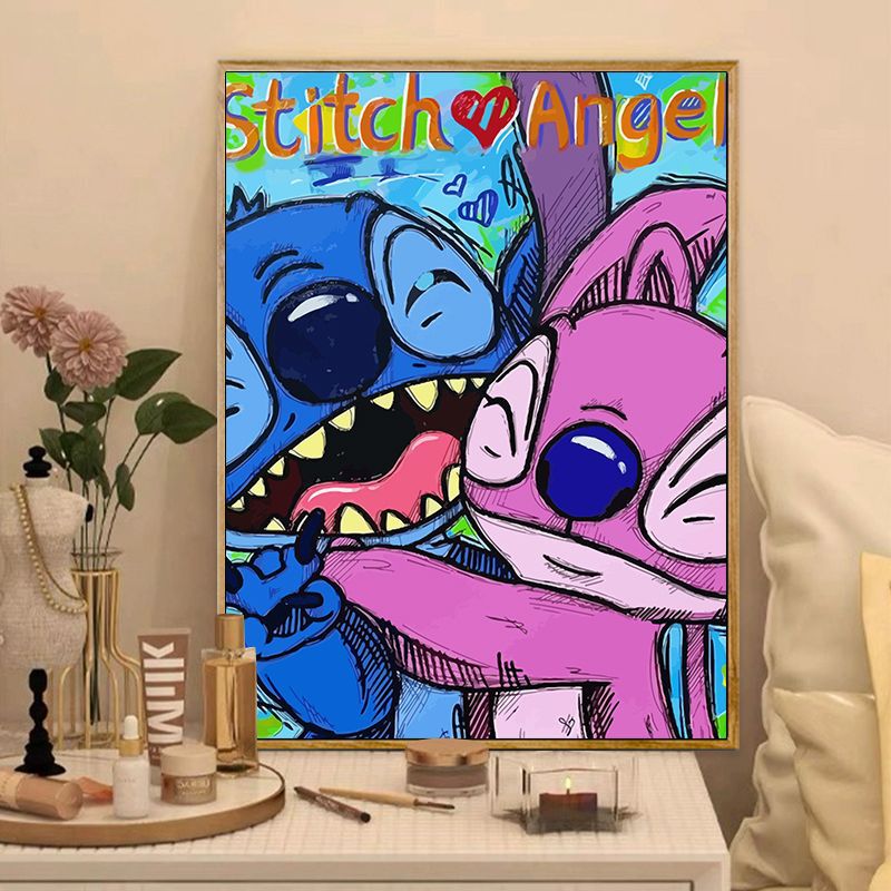 Verspielt Charakterillustration Wandkunst Brehn