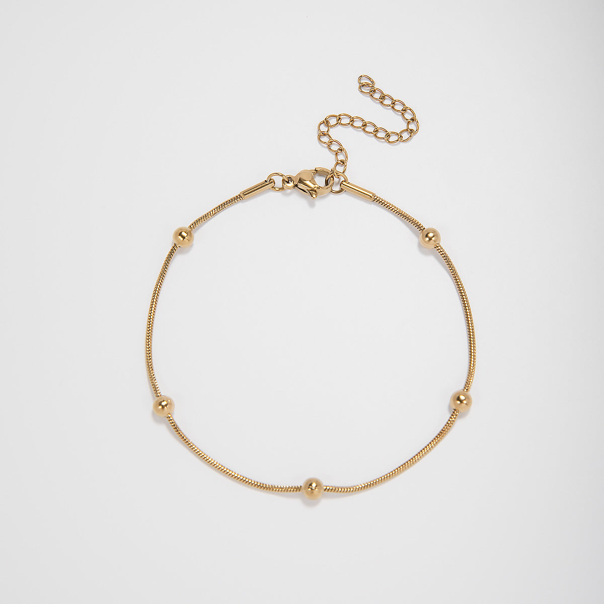 Verstellbares Perlenkette Armband Brehn