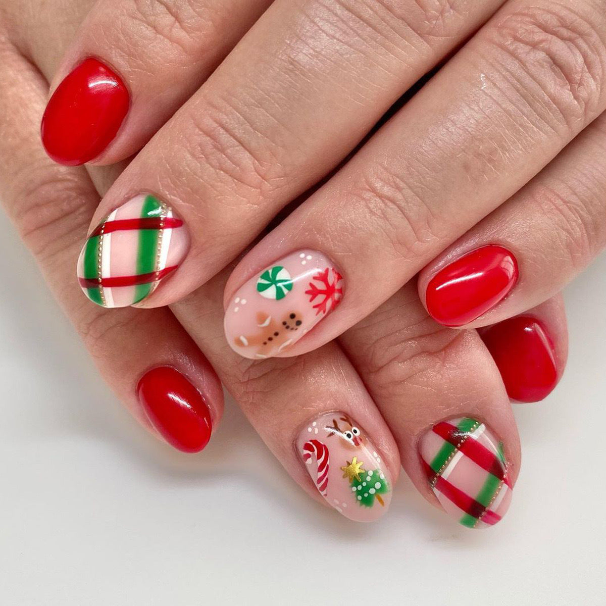 Festliche Nageldesign Brehn
