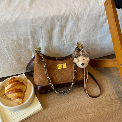 Gepatchtes Mini-Handtasche