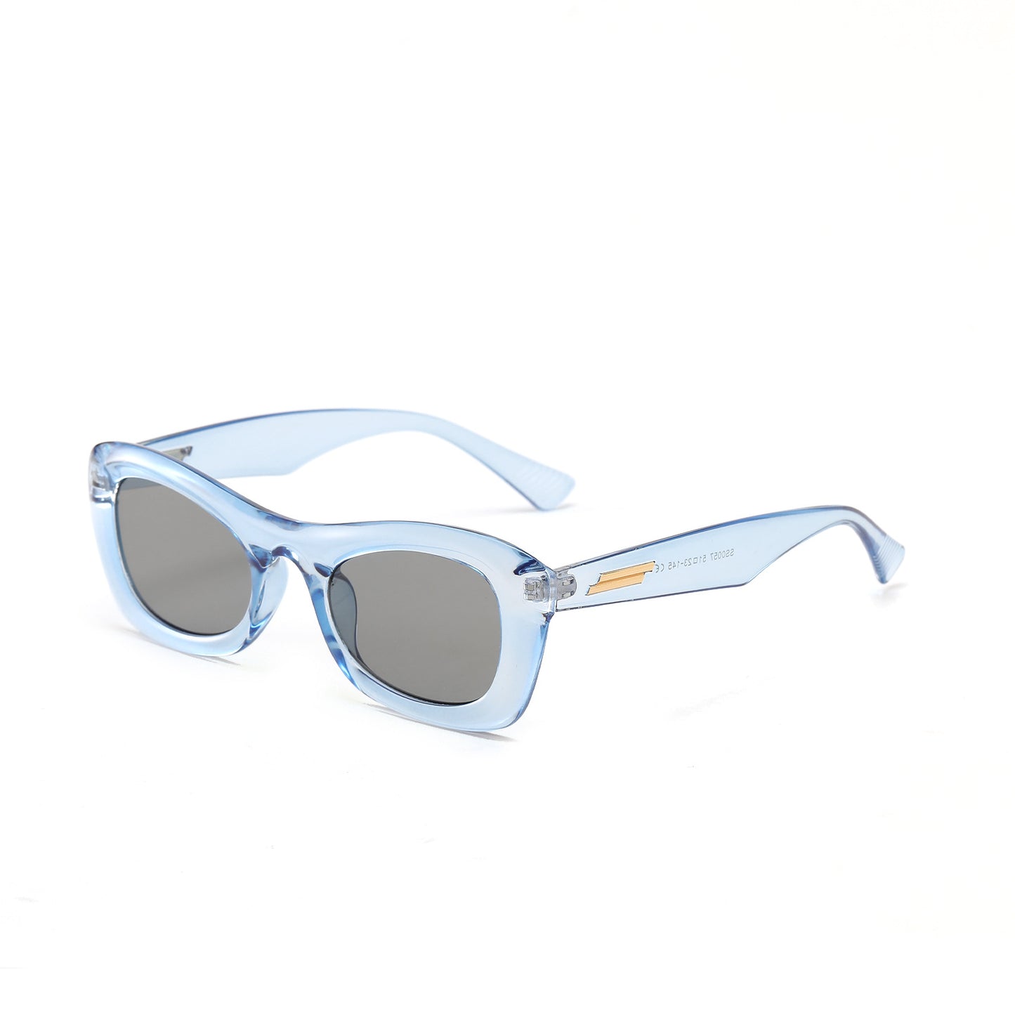 Damen stylische Sonnenbrille im angesagten Geometrie-Design Brehn