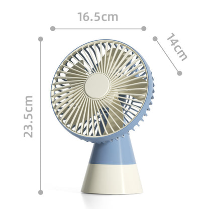 Damen Tragbarer Tischventilator mit flexibler Neigung und leistungsstarkem Akku Brehn