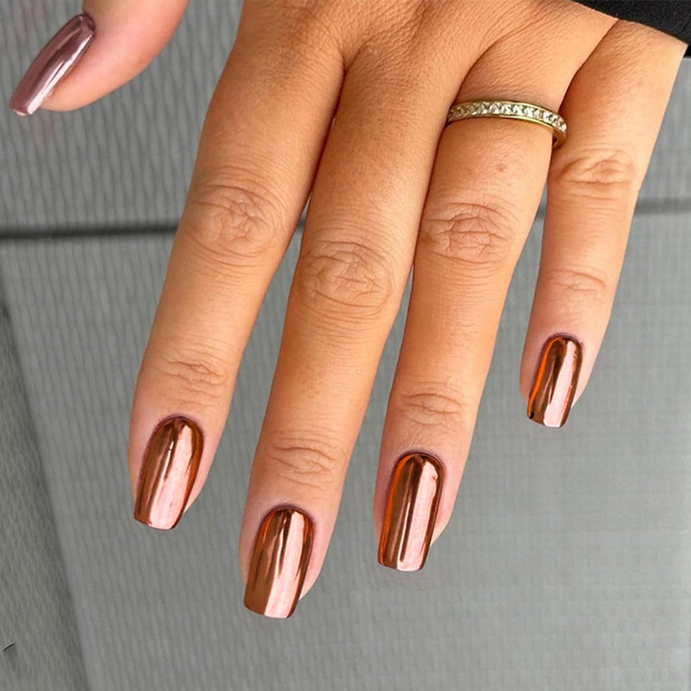 Luxus Metallic Nagel Wraps Brehn