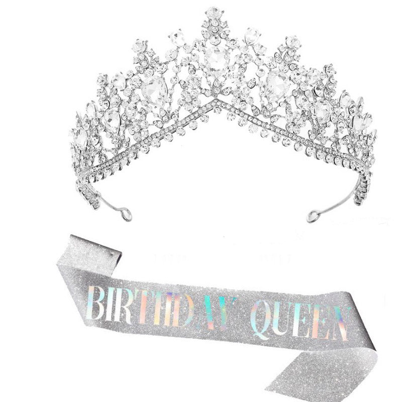 Damen Krone und Sash-Set Brehn