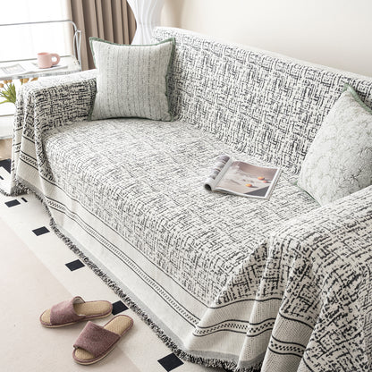 Strukturiertes Sofa-Wurfdecke