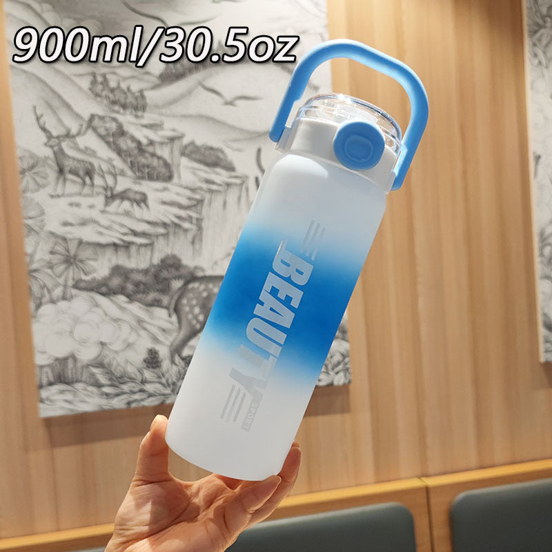 Damen praktische Isolier-Wasserflasche mit sicherem Verschluss Brehn