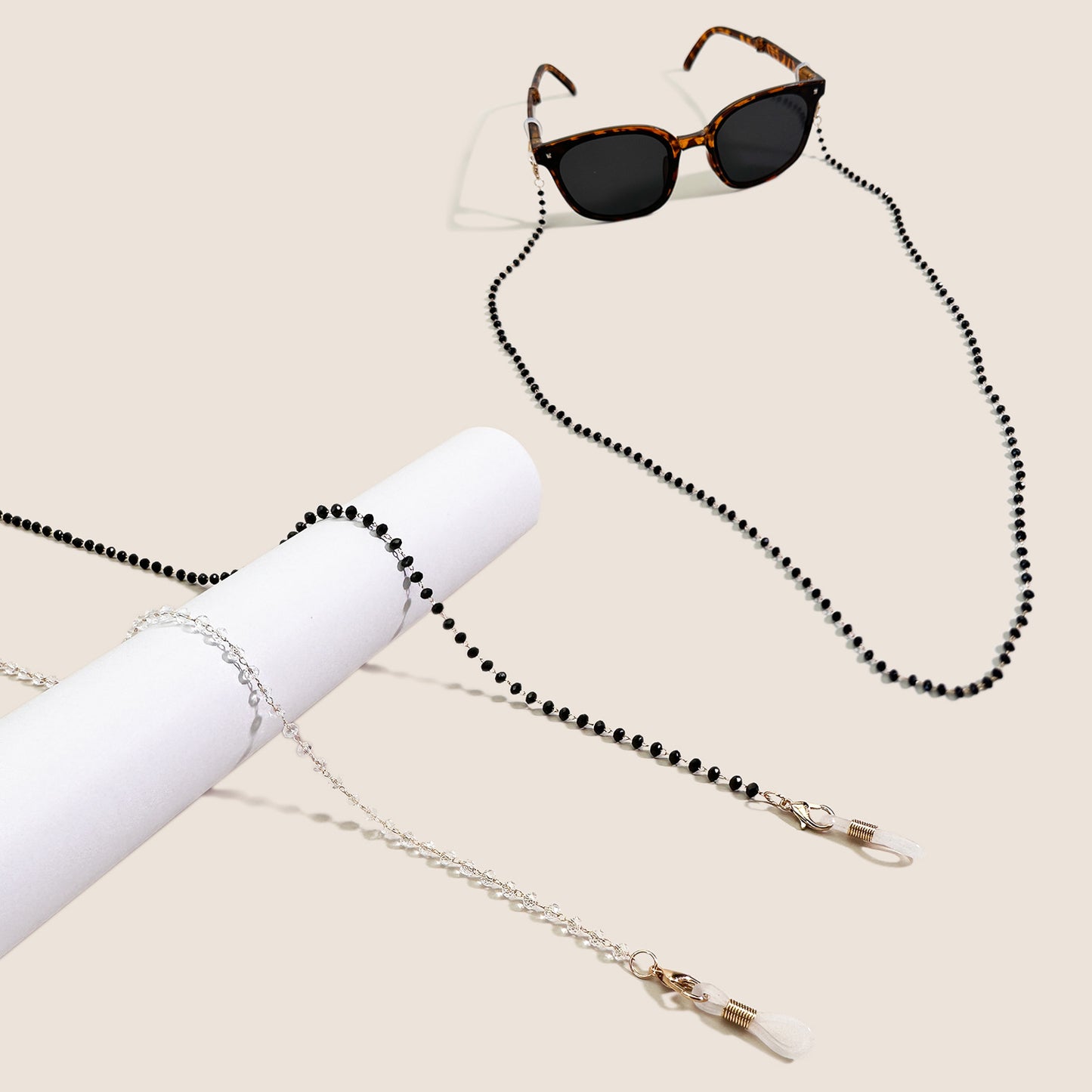 Elegante Perlen Brillenhalterkette Brehn