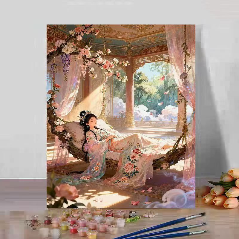 Fantasy Landschaft Malen nach Zahlen Kunstset Brehn