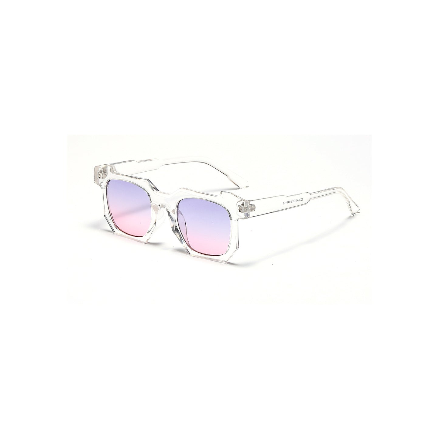 Damen modische transparente Sonnenbrille mit stilvollen Verlaufsgläsern Brehn