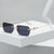 Damen elegante Halbrahmenbrille mit schmückenden Details Brehn