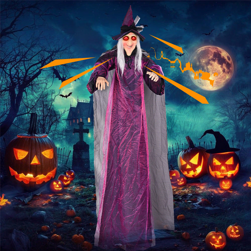 Spooky Animierte Hexen Dekoration Brehn